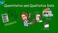 Understanding Quantitative and Qualitative Data 6th - 7th Grade Video ...