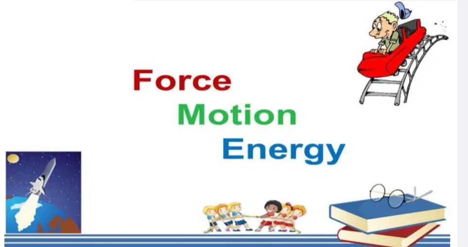 Force, Work and Energy 