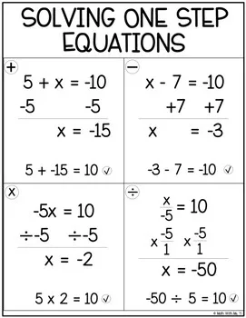 one step equations Quiz