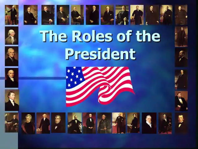 4.5 Roles of the President. 