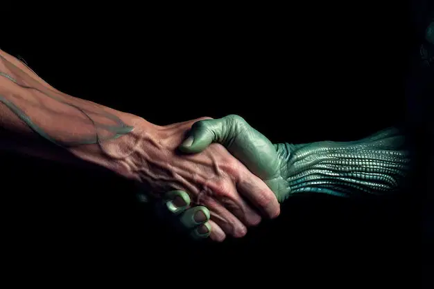 An Alien Hand: Class-7 Quiz