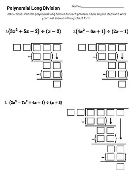 Dividing Polynomials