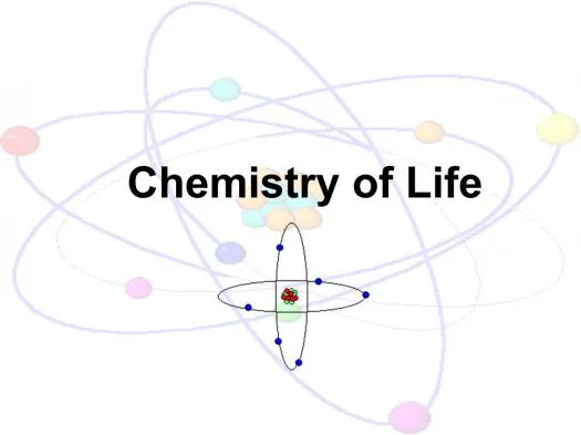 Chemistry of Life Vocabulary