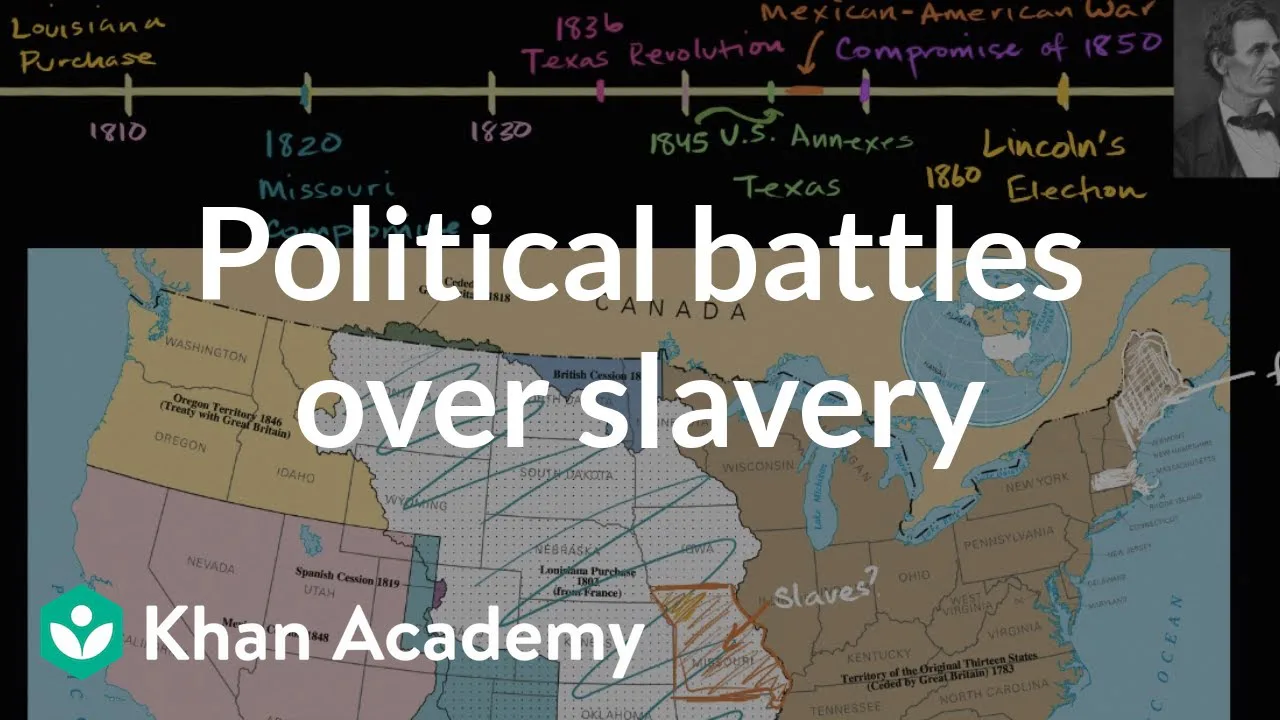 Compromise over Slavery Flashcard