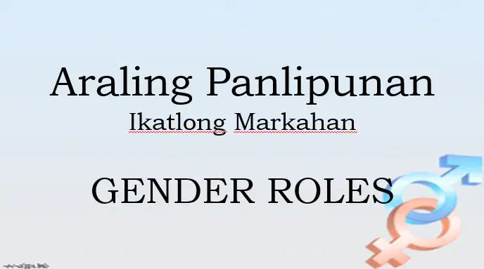 Gender Roles Quiz