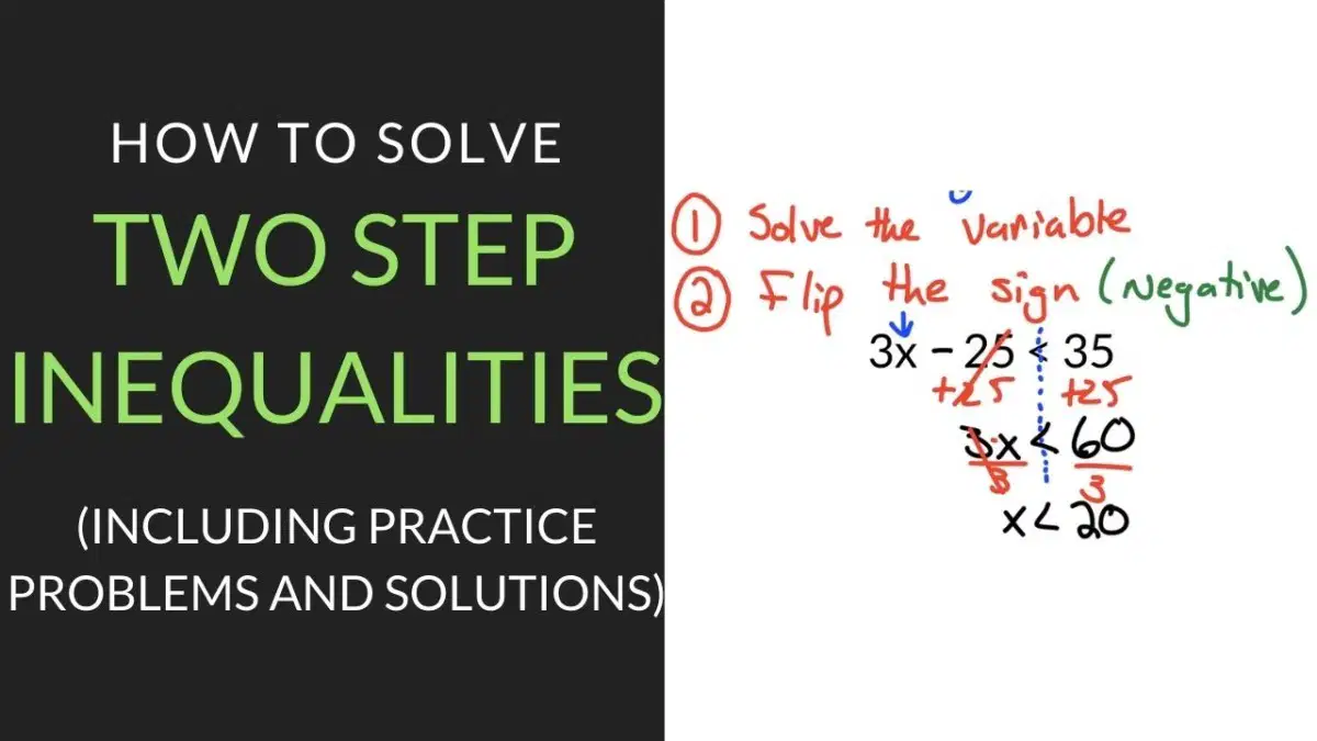 Two Step  inequalities