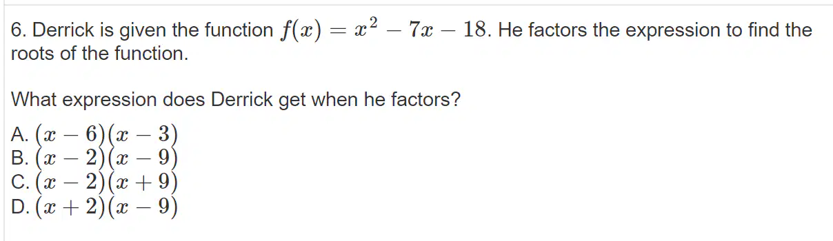 Question image