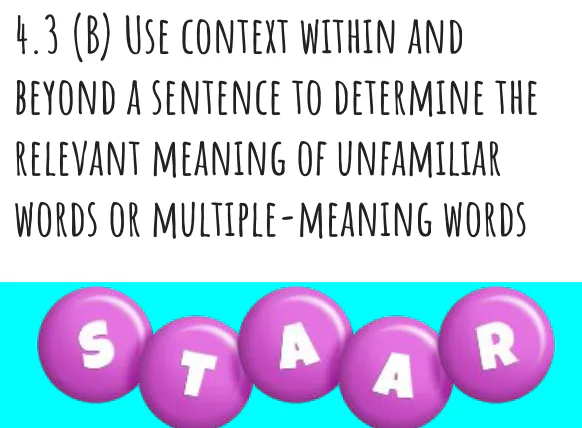 Context Clues-Multiple Meaning Words Part 1 Quiz