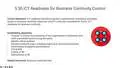 ICT readiness for business continuity control University Video | Quizizz