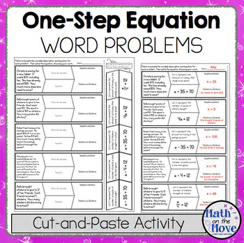 One-Step Equation Word Problem 6th Grade Quiz | Quizizz