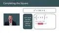 Completing the Square: A Step-by-Step Guide Interactive Video