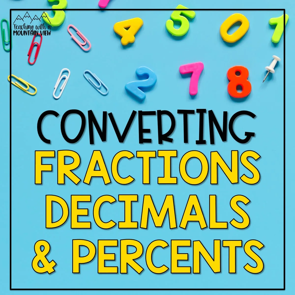 Converting Fractions, Decimals, Percents
