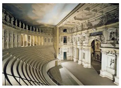 Which interior is shown in the image? Style and century?