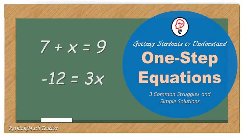 One Step Equation Quiz