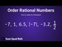 Ordering and Comparing Rational NUmbers