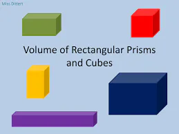 Visualizing the Volume of a Cube and a Rectangular Prism 5th Grade Quiz ...