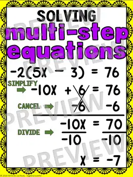 Multi Step Equation Word Problem 8th Grade Quiz | Quizizz